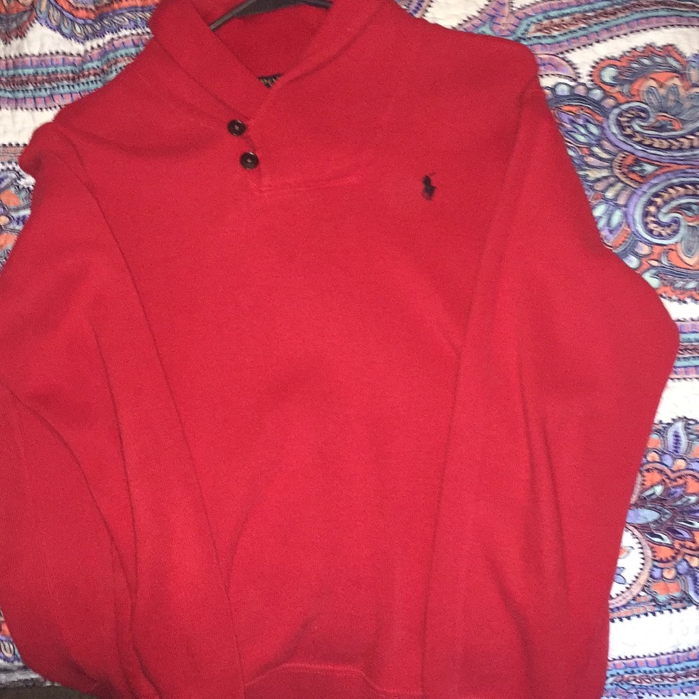 🔴Red Polo Ralph Lauren Sweater🔴